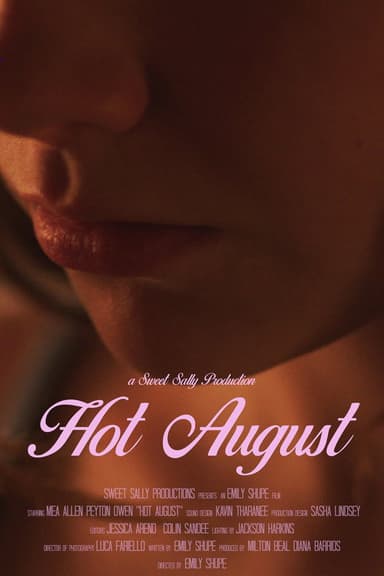Hot August poster