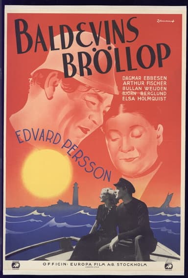 Baldevins bröllop poster