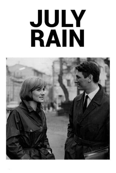 July Rain poster