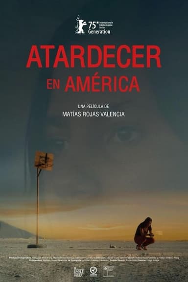 Sunset over America poster