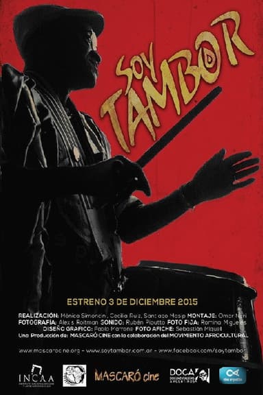Soy tambor poster