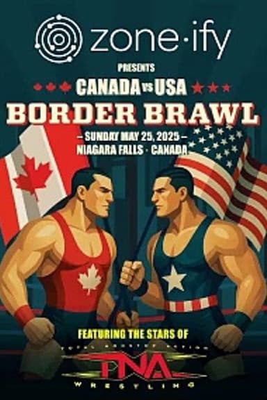 TNA Border Brawl poster