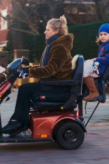 Scootmobiel poster