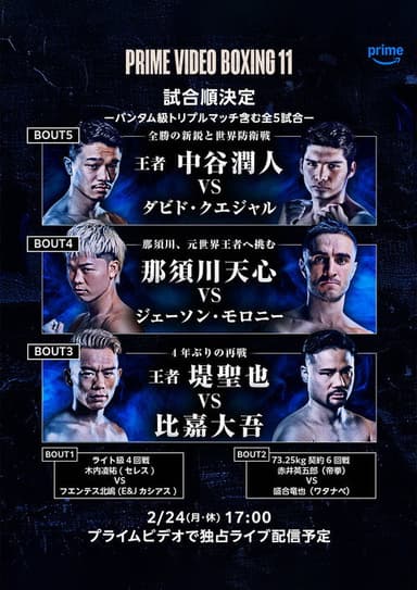 PRIME VIDEO BOXING 11 poster