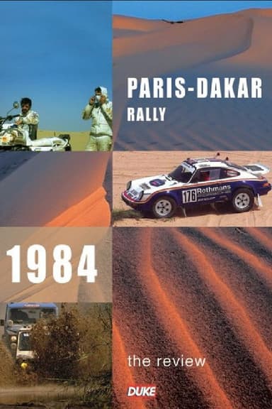 Paris-Dakar Rally 1984 poster
