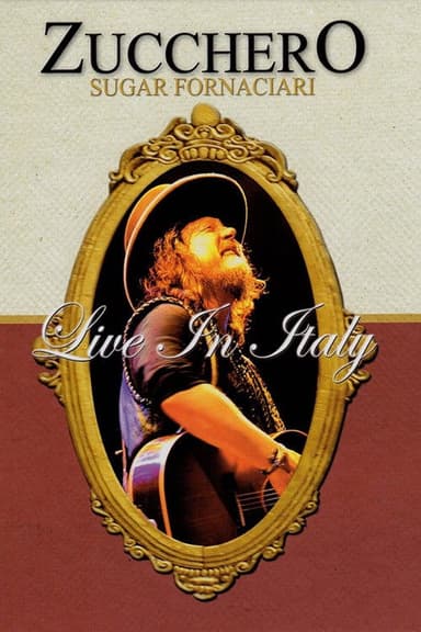 Zucchero - Live in Italy poster