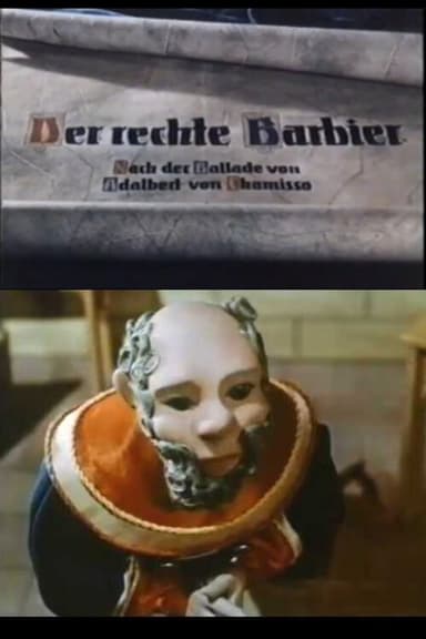 Der rechte Barbier poster