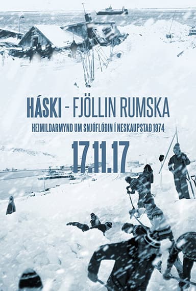 Háski - fjöllin rumska poster
