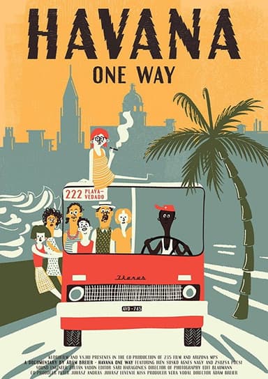 Havanna, csak oda poster