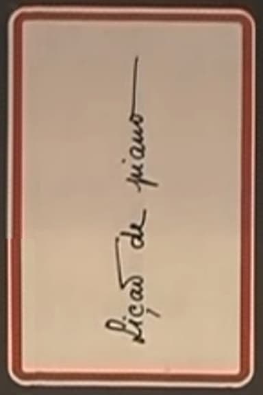 Lição De Piano poster
