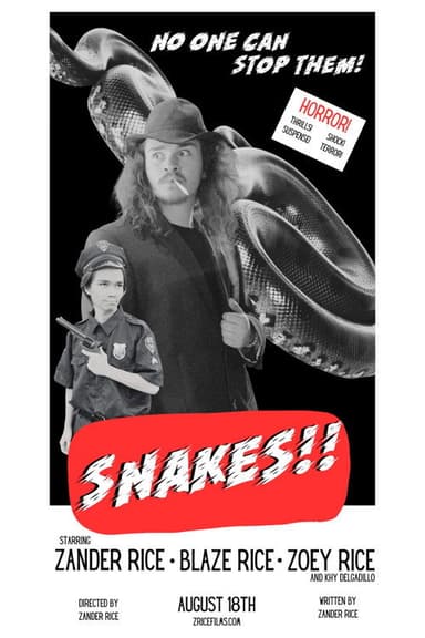 Snakes!! poster