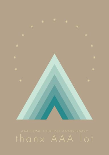 AAA DOME TOUR 15th ANNIVERSARY -thanx AAA lot- poster