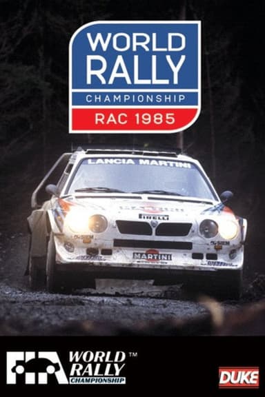 RAC Rally 1985 poster