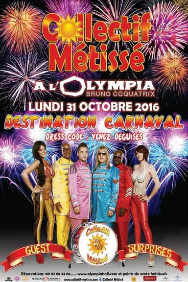 Collectif Métissé - Olympia 2016 poster