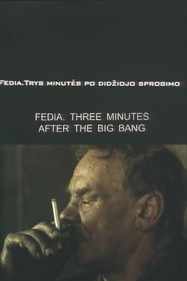 Fedia. Three Minutes After the Big Bang poster