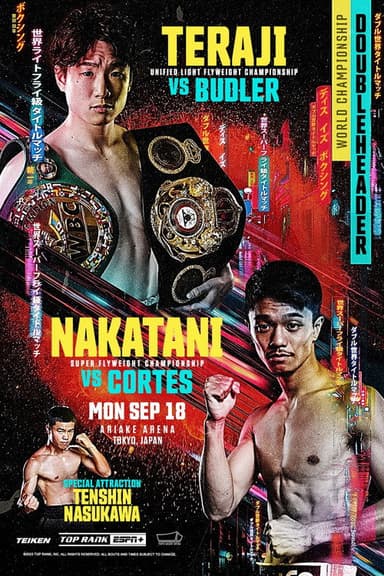 Kenshiro Teraji vs. Hekkie Budler poster