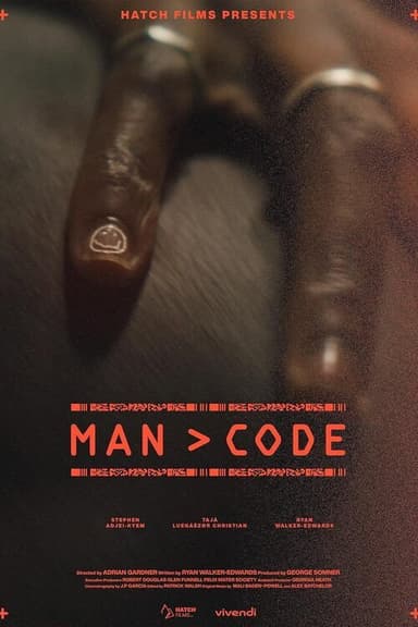 Man>Code poster