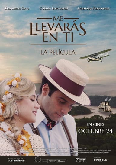 Me llevarás en ti poster