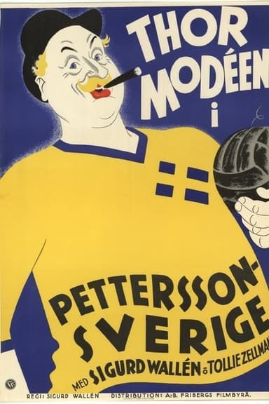 Pettersson - Sverige poster