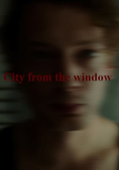 City from the window poster