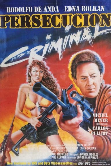 Persecución criminal poster