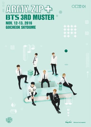 BTS 3rd Muster: ARMY.ZIP + poster