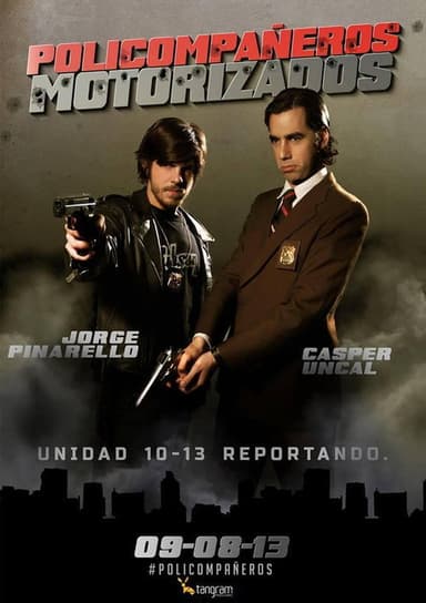 Policompañeros motorizados poster