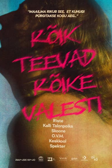 Everybody Is Doing Everything Wrong (New Estonian Punk) poster