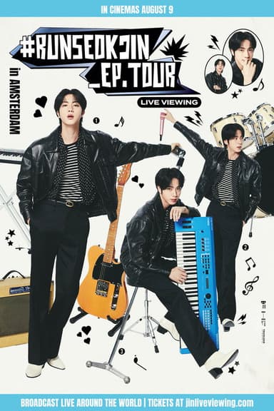 #RUNSEOKJIN_EP.TOUR in AMSTERDAM: LIVE VIEWING poster