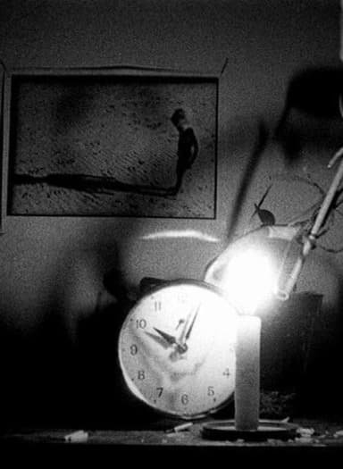 Candle & Clock poster