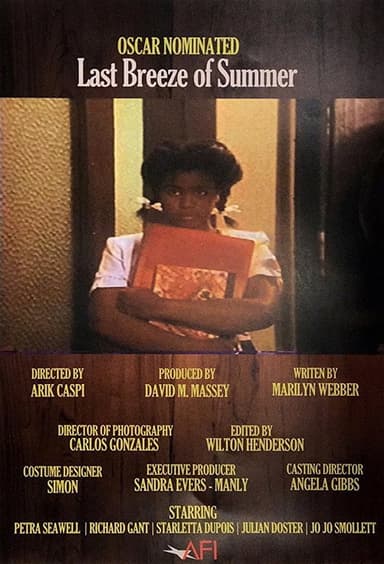 Last Breeze of Summer poster