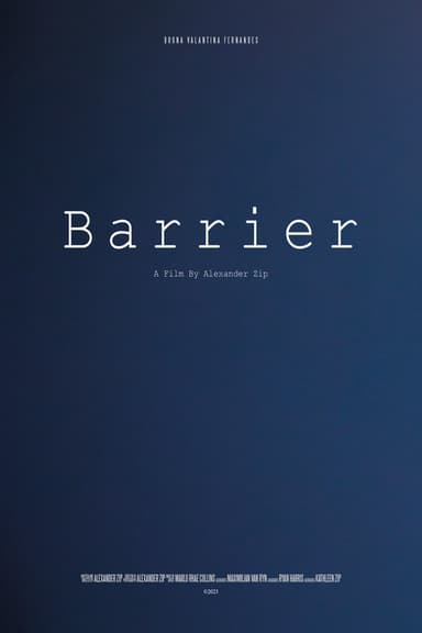 Barrier poster