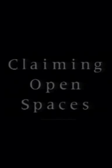 Claiming Open Spaces poster