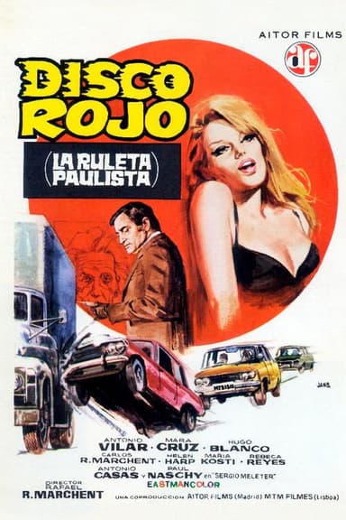 Disco rojo poster