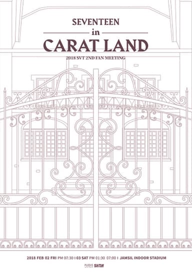 SEVENTEEN in CARAT LAND poster