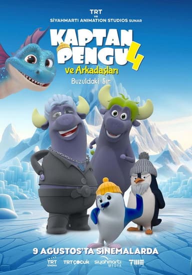 Kaptan Pengu ve Arkadaşları 4: Buzuldaki Sır poster