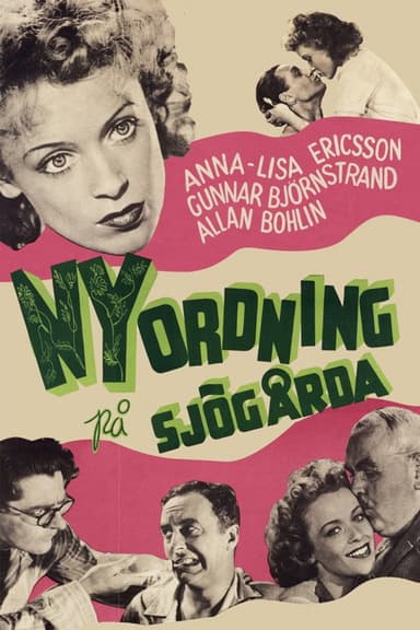 New Order at Sjogarda poster