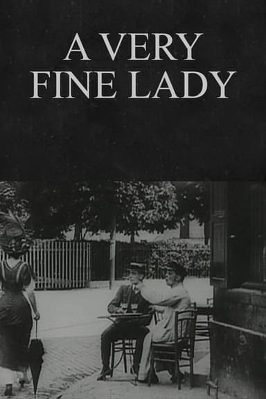 A Very Fine Lady poster