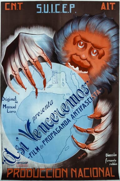 Así venceremos poster
