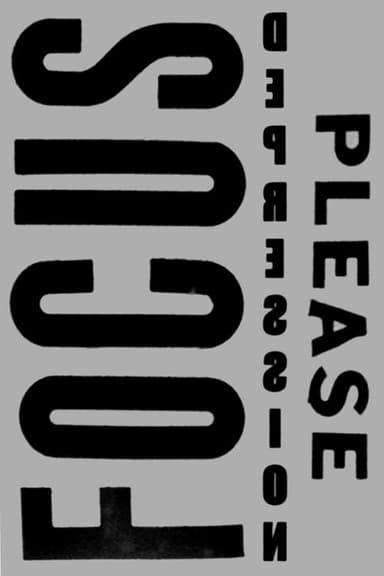 Depression Focus Please poster