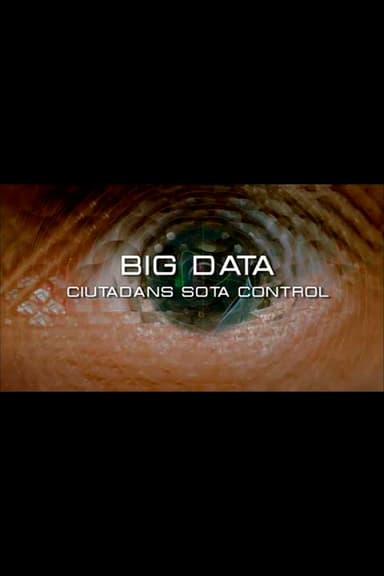 Big Data. Ciudadanos bajo control poster