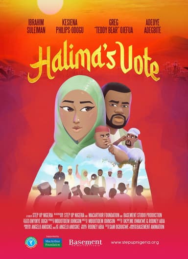 Halima’s Vote poster