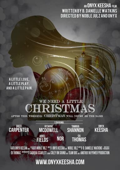 We Need A Little Christmas poster