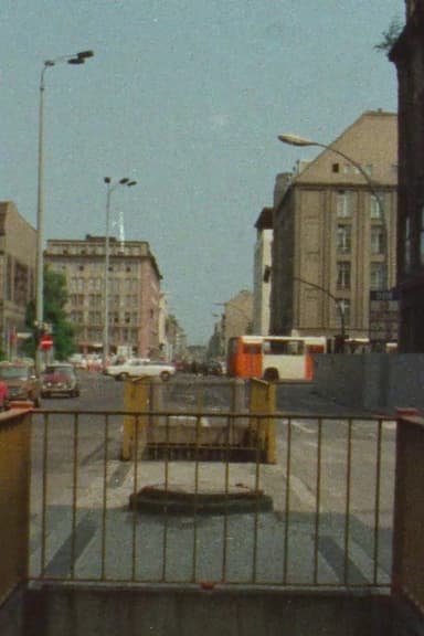 Friedrichstraße 1985 - Bausituation poster
