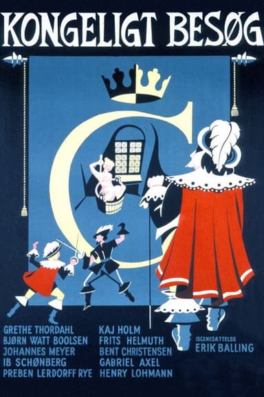 Kongeligt besøg poster
