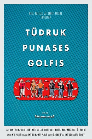 Girl in the Red Golf poster