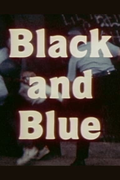 Black and Blue poster