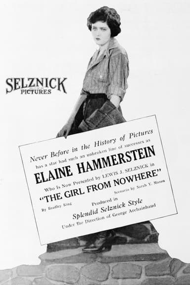 The Girl from Nowhere poster
