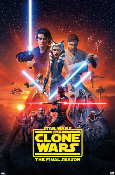 Star Wars: The Clone Wars poster