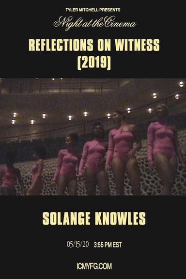Reflections on Witness poster